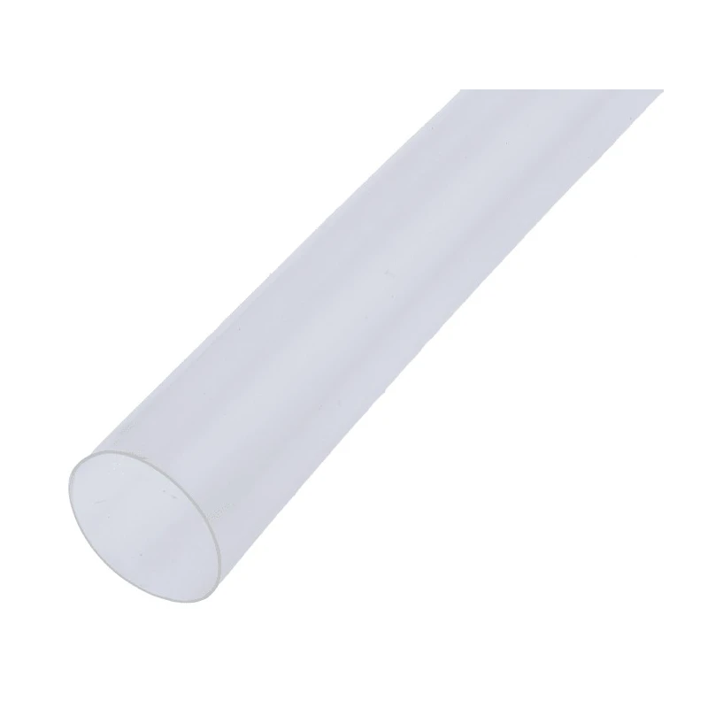 TE Connectivity Heat Shrink Tubing Clear 12 mm Sleeve Diameter x 1.2 m Length 3:1 Shrink Ratio RNF 3000-12/4-X