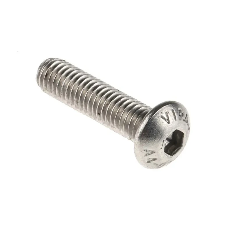 RS PRO Bright Zinc Stainless Steel Hex Socket Cap Screw, Hex Socket, M5 x 20 mm 232-8265