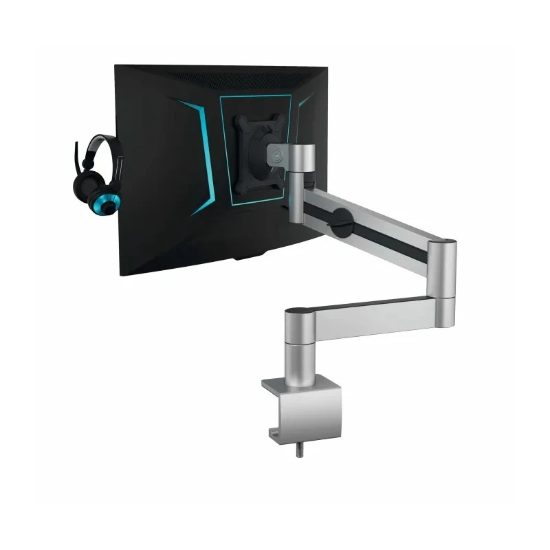 Durable Monitor Arm with Extension Arm, Supports 34in Screen, Max Load 8kg, VESA 75x75/100x100 mm, Height Adjustable 508323
