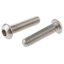 RS PRO Stainless Steel Hex Socket Cap Screw M6 x 25 mm Bright Zinc Finish 10.9 Grade 232-8300