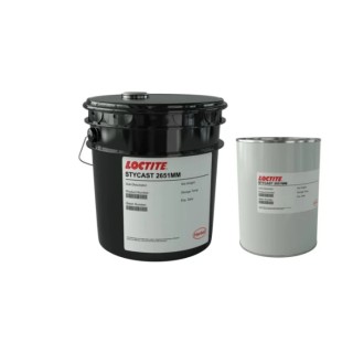 Loctite Black Epoxy Resin Adhesive Stycast 2651MM, Thermal Conductivity 0.6W/mK, Operating Loctite Stycast 2651MM
