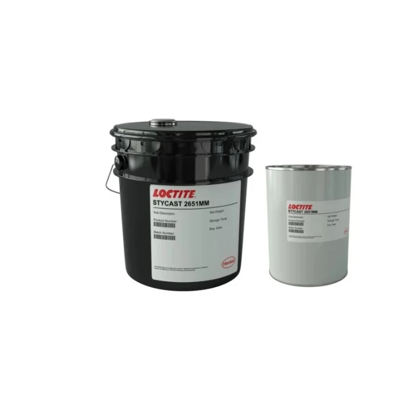 Loctite Black Epoxy Resin Adhesive Stycast 2651MM, Thermal Conductivity 0.6W/mK, Operating Loctite Stycast 2651MM