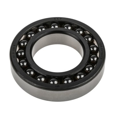 SKF Self-Aligning Ball Bearing 45 mm Inside Diameter 85 mm Outside Diameter Open 2 Row Cage Non-Metallic Steel 1209 EKTN9/C3