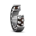 SKF Self-Aligning Ball Bearing 45 mm Inside Diameter 85 mm Outside Diameter Open 2 Row Cage Non-Metallic Steel 1209 EKTN9/C3