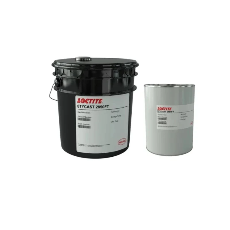 Loctite Epoxy Resin Adhesive Black Thermally Conductive 25 kg Loctite Stycast 2850 FT 5GAL PAIL