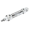 RS PRO 25 mm Stroke Double Acting Cylinder IA Series, Rubber Cushion, 80°C Operating Temperature 235-1168
