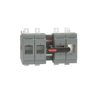 ABB Fuse Switch Disconnector 4-Pole 630 A Enclosed Base Mount with Lug Terminal 690V AC 1SCA022825R4450