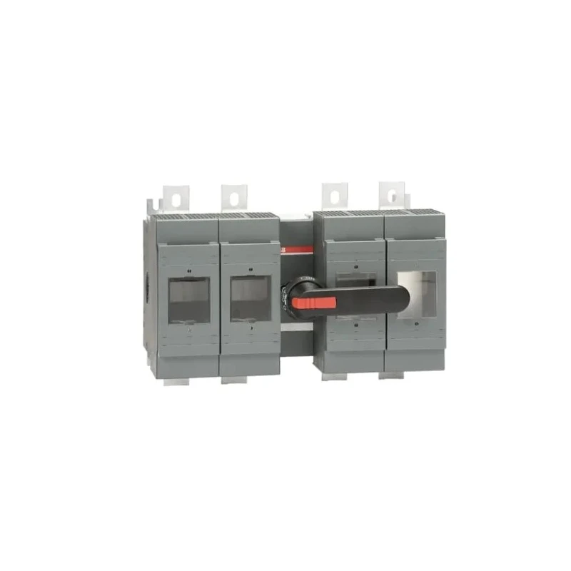 ABB Fuse Switch Disconnector 4-Pole 630 A Enclosed Base Mount with Lug Terminal 690V AC 1SCA022825R4450