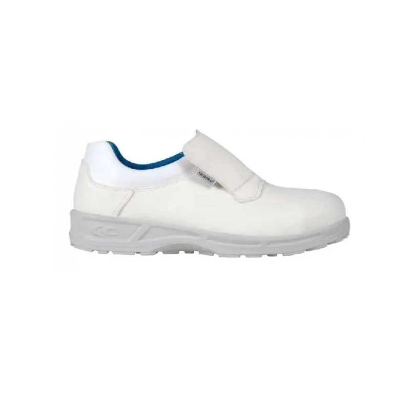 Cofra Unisex White Steel Safety Shoes Slip-On S2 FO SRC EN ISO 20345 Size UK 8 EU 43 76400-N00.W43