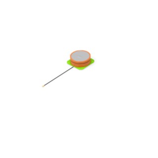 TE Connectivity Patch Omni-Directional GPS Antenna Internal Adhesive Mount 100mm Lead Length Gain 28.2dBi 2108854-1