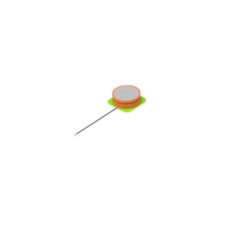 TE Connectivity Patch Omni-Directional GPS Antenna Internal Adhesive Mount 100mm Lead Length Gain 28.2dBi 2108854-1