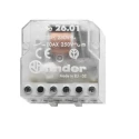 Finder Panel Power Relay 12V AC Coil, 10A Switching Current, Silver Alloy Contact Material, Panel Mount 26.01.8.012.0000