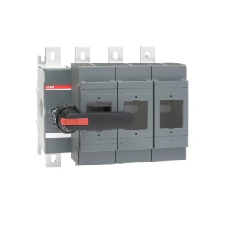 ABB Fuse Switch Disconnector, 3-Pole Base Mounted, 800A, Lug Terminal, Pistol Handle, Model 1SCA100859R1001