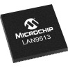 Microchip 3.3 V 480 Mbps Ethernet Controller 64-Pin QFN Full Duplex/Half Duplex LAN9513I-JZX