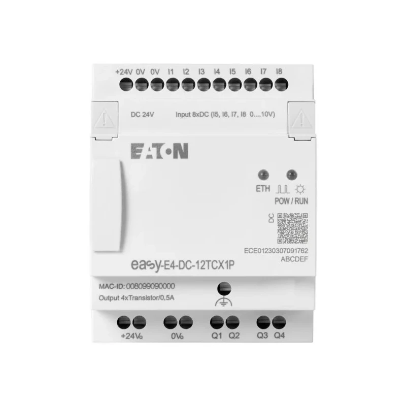 Eaton easyE4 Series Control Relay 4-Input Analogue Input 4 Outputs Relay Output easyE4