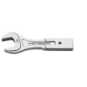 Facom Open End Insert Spanner, 12 x 7 mm Insert Size, 14 mm Size, Chrome Finish, Steel Material 20.14