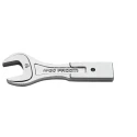 Facom Open Ended Insert Spanner Insert 12 x 7 mm, 23 mm Size, Chrome Finish 20.23
