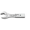 Facom Open Ended Insert Spanner Insert 12 x 7 mm, 23 mm Size, Chrome Finish 20.23
