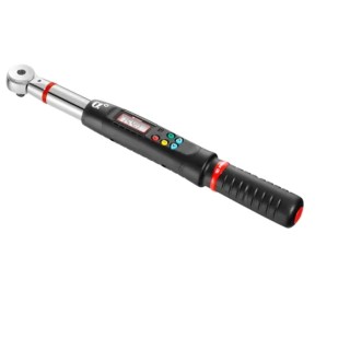 Facom Digital Torque Wrench, Electronic, 1.5 To 30 Nm Torque Range, 1/4 in Square Drive, Satin Chrome, 390mm E.316A30R