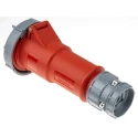 MENNEKES Industrial Power Connector 32A 400V 4-Pole Red Cable Mount IP67 PowerTOP 