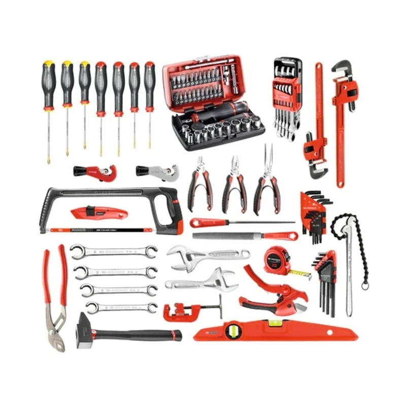 Facom 94 Piece Plumber Tool Kit with Foam Inlay CM.210A