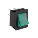 Bulgin On-Off On-Off Rocker Switch Panel 16A 250V AC, Panel Mount, Black Actuator C1553VQNAL