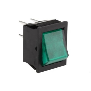 Bulgin Panel Mount On-Off Rocker Switch 20A 250V AC, Grey Actuator C1553ATNAA