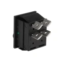 Bulgin Panel Mount On-Off Rocker Switch 20A 250V AC, Grey Actuator C1553ATNAA