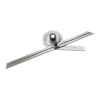 Facom Metric Bevel Protractor with 300 mm Stainless Steel Blade DELA.1897.02
