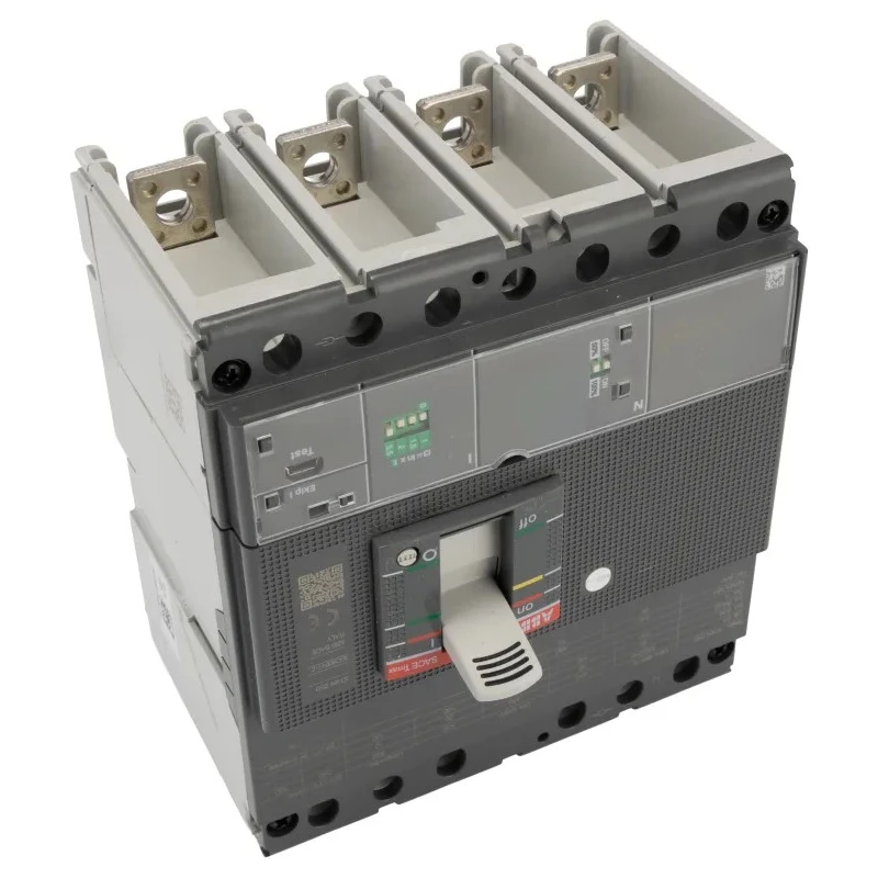 ABB Molded Case Circuit Breaker 4-Pole 250A 65kA Breaking Capacity Fixed Mount XT4N 1SDA06 1SDA068152R1