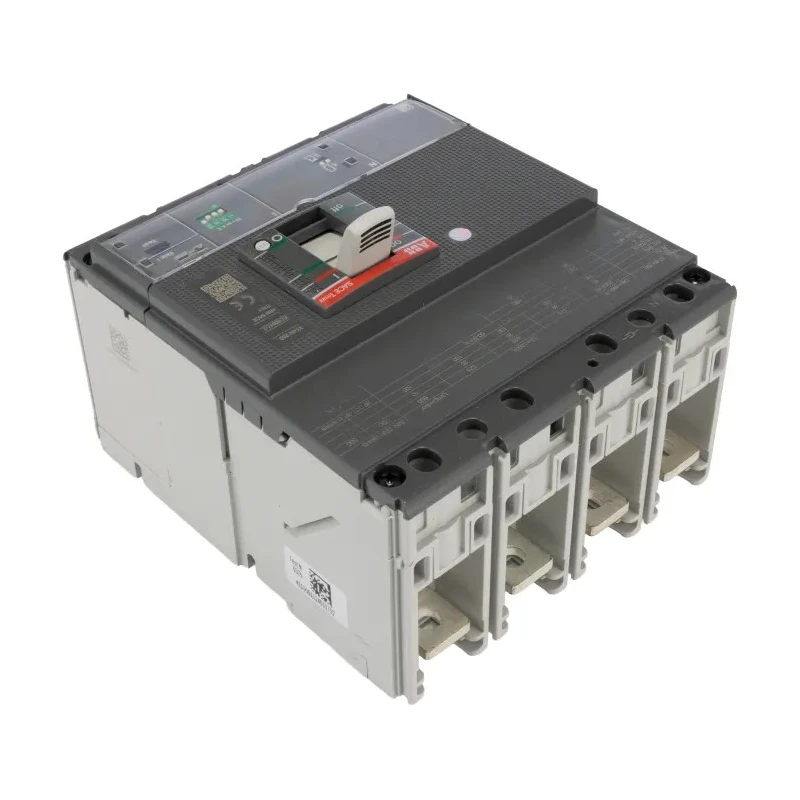 ABB Molded Case Circuit Breaker 4-Pole 250A 65kA Breaking Capacity Fixed Mount XT4N 1SDA06 1SDA068152R1