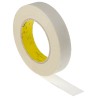 3M Scotch 361 Cloth Tape White, 25mm Width x 55m Length, Glass Cloth Backing, Silicone Adhesive 361X25,4