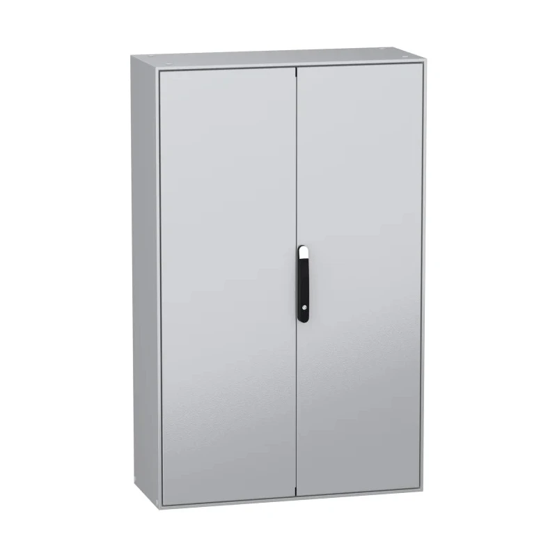 Schneider Electric NSYSF Series Sheet Steel General Purpose Enclosure Light Grey with Black Handle, 1600 x NSYSM1612302DP