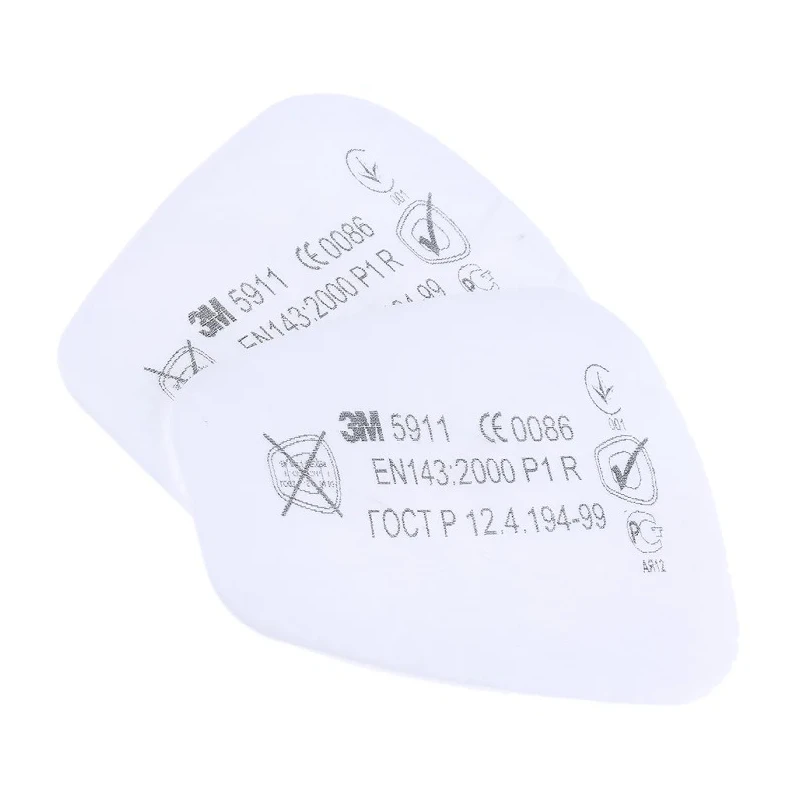 3M Dust Filter for Use with 3M 7000 Series Respirator and 3M 6000 Series Respirator 5911 P1