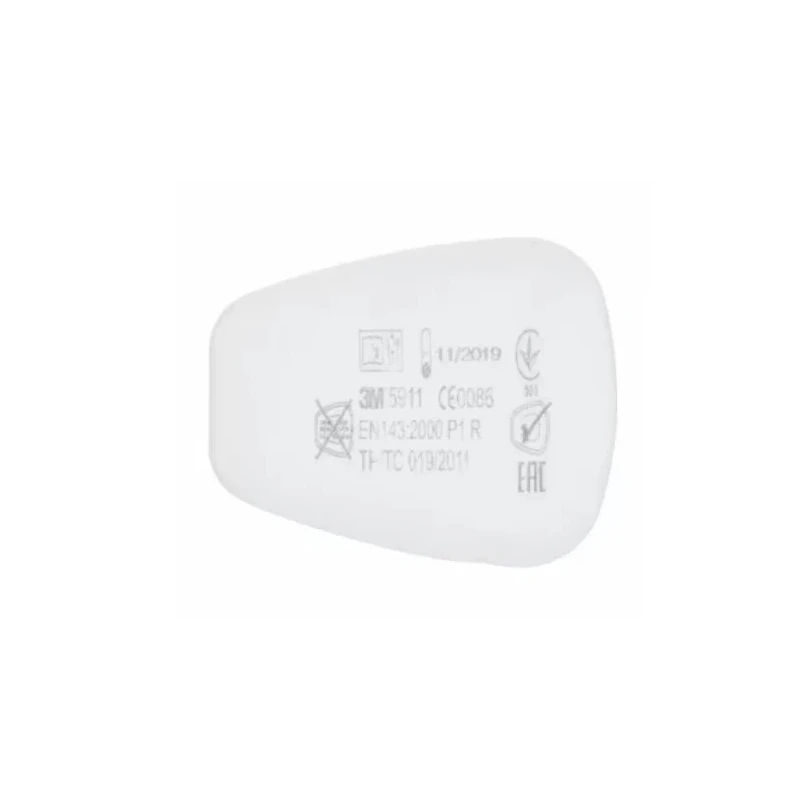 3M Dust Filter for Use with 3M 7000 Series Respirator and 3M 6000 Series Respirator 5911 P1