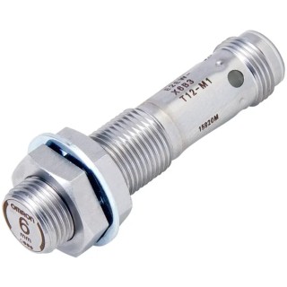 Omron Threaded Barrel Inductive Proximity Sensor M12 PNP 30V DC 6mm Detection E2EW-X6B3T12-M1
