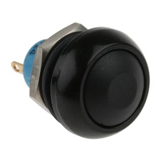 APEM IP Series Momentary Push Button Switch Panel Mount 13.6 mm Cutout SPST IP67 50 V dc IPR3SAD-2