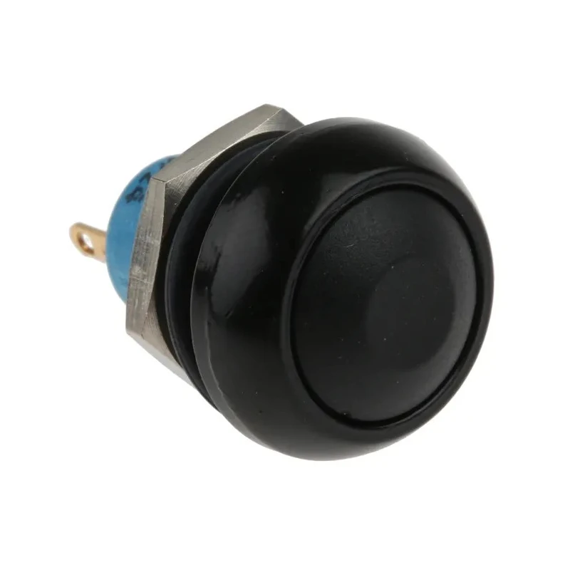 APEM IP Series Momentary Push Button Switch Panel Mount 13.6 mm Cutout SPST IP67 50 V dc IPR3SAD-2