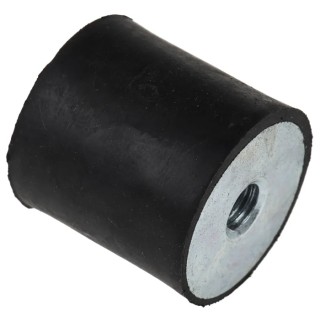 FIBET M8 Anti-Vibration Mount Female to Female Bobbin, 36.6 daN Compression, 30 mm OD, 30 mm Height 3030DD08-45