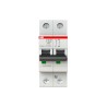 ABB System Pro M Compact S200 Miniature Circuit Breaker, 1-Pole, 500mA Current Rating, Type K Tripping 2CDS251103R0157