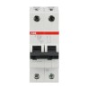 ABB System Pro M Compact S200 Miniature Circuit Breaker, 1-Pole, 50A, Type C Tripping, 400V AC, 12V DC, 6kA 2CDS251103R0504