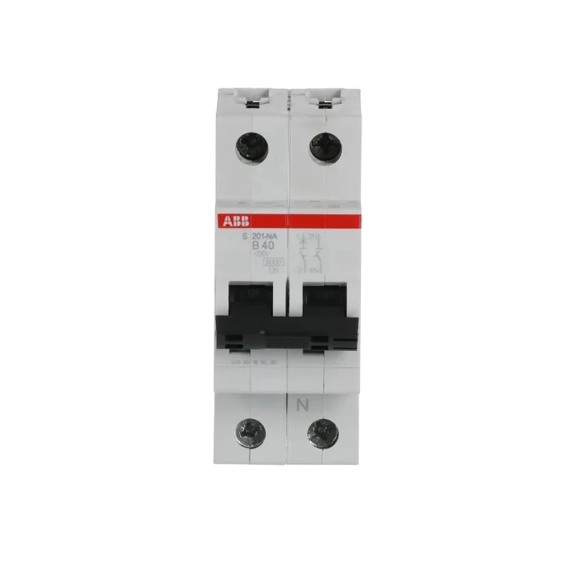 ABB System Pro M Compact S200 Miniature Circuit Breaker, 1-Pole, 40A, Type B, 400V AC, 12V DC, 6kA Breaking 2CDS251103R0405