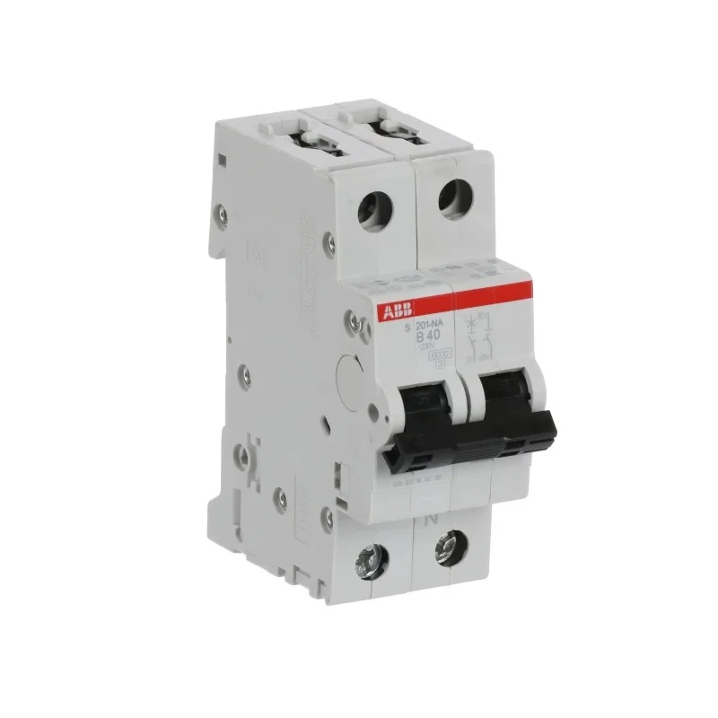 ABB System Pro M Compact S200 Miniature Circuit Breaker, 1-Pole, 40A, Type B, 400V AC, 12V DC, 6kA Breaking 2CDS251103R0405