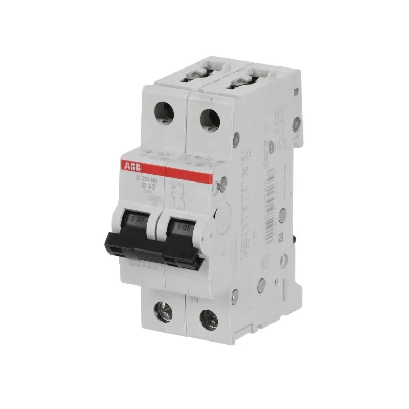 ABB System Pro M Compact S200 Miniature Circuit Breaker, 1-Pole, 40A, Type B, 400V AC, 12V DC, 6kA Breaking 2CDS251103R0405