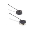 ITT Cannon TNA Male Dust Cap with Black Flange Type Panel Gasket, Shell Size 14 TNA14DCP0-00B / 192991-0673