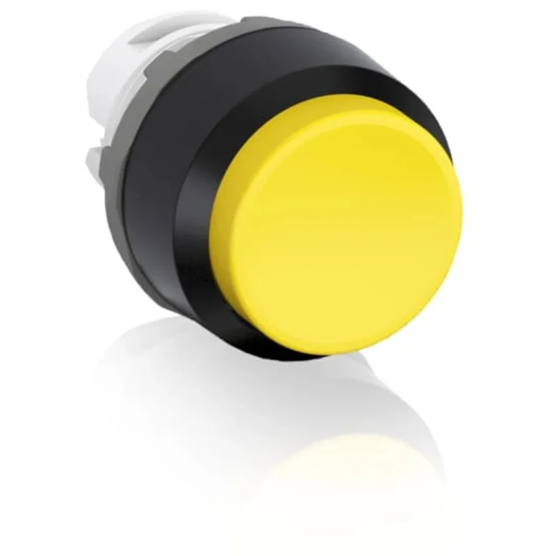 ABB MP3 Series Yellow Momentary Push Button Head 22.5 mm Cutout IP66 IP20 1SFA611102R1003