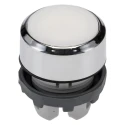 ABB White Round Momentary Push Button Head 22.5 mm Cutout IP66 MP1 Series 1SFA611100R2105