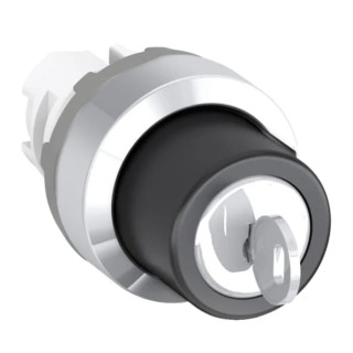 ABB 2-position Maintained Key Switch Head with 22.5 mm Cutout M2SSK2