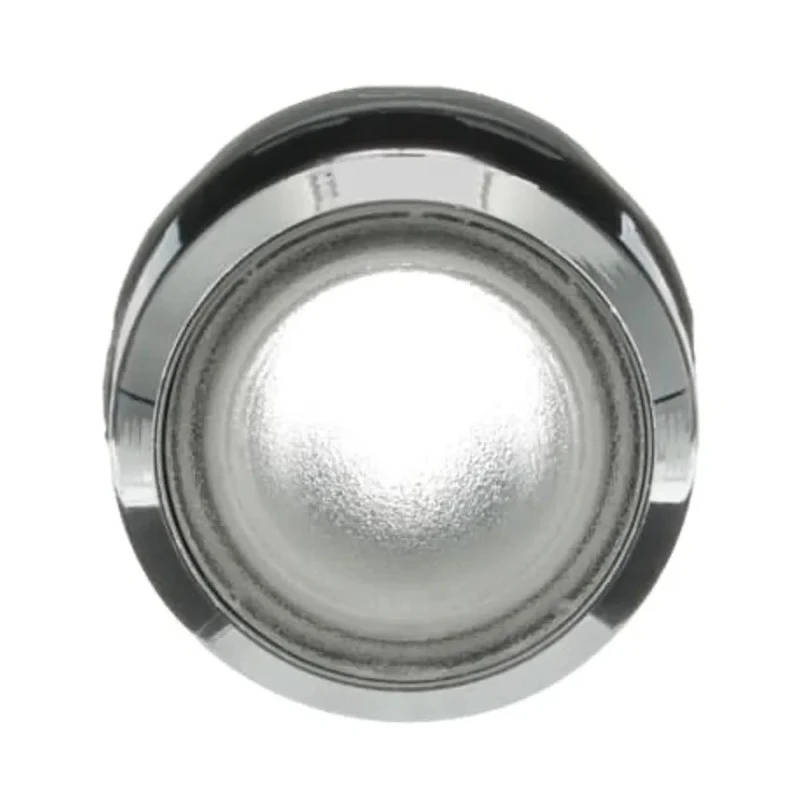 ABB MP1 Series Transparent Momentary Push Button Head, 22.5 mm Cutout Diameter, IP66, Plastic, Round 1SFA611100R3108 MP1-31C