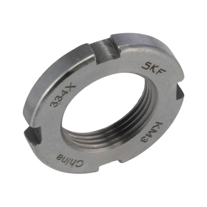 SKF Lock Nut Bearing Assembly Lock Nut Sub Type, 17mm Inside Diameter, 24 x 28 x 5 mm Dimensions KM 3